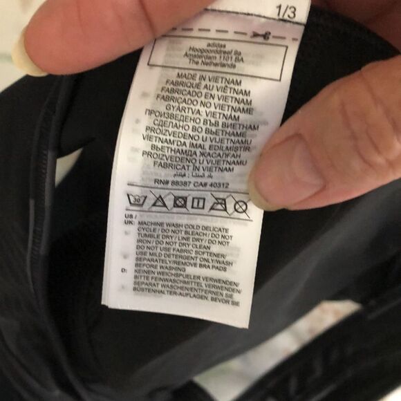 Adidas x Peloton Digi Motion Heat Ready Believe this Bra Size 1X NWT Bla… - Picture 5 of 5